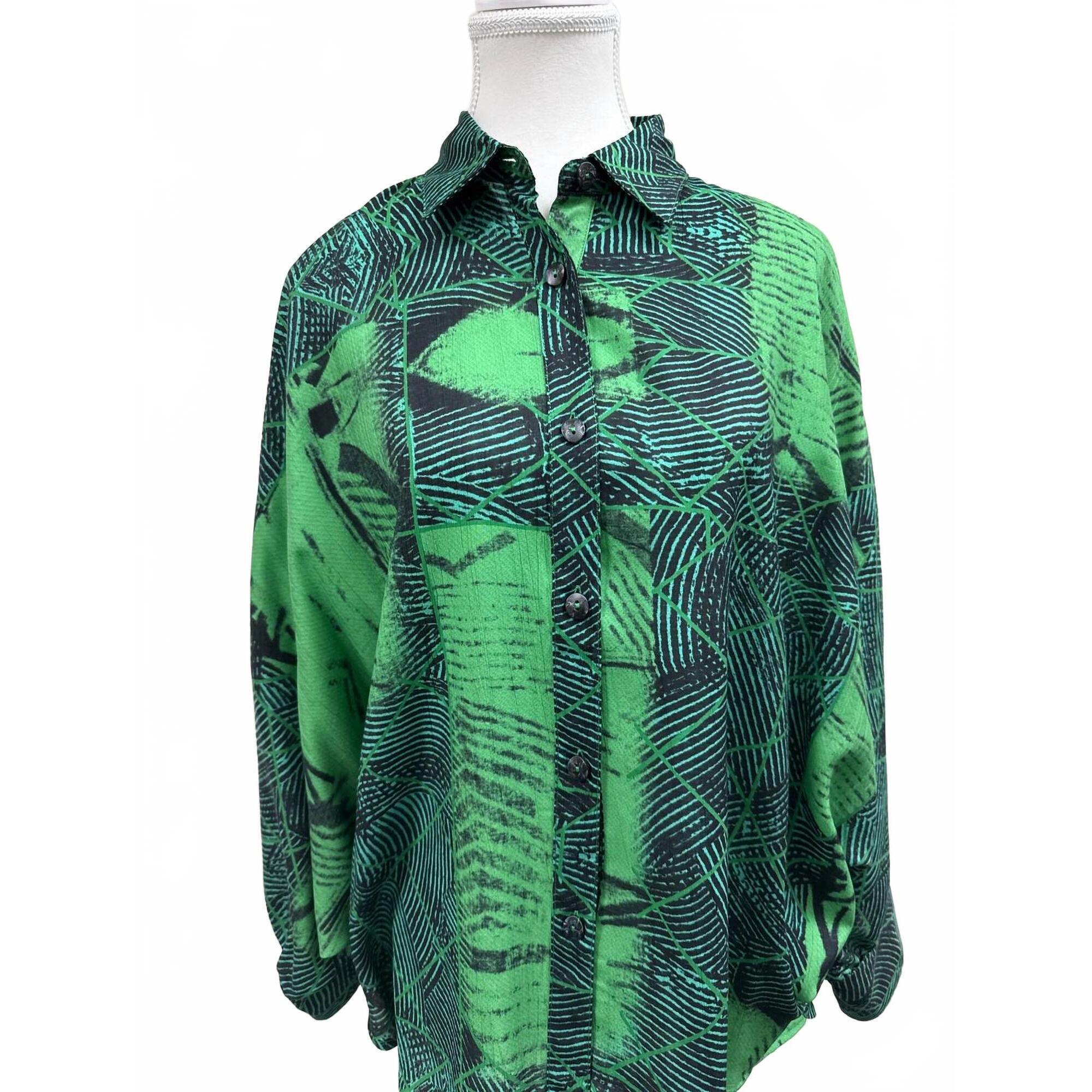New Lior Women's Cindy Top In Forest Tribal